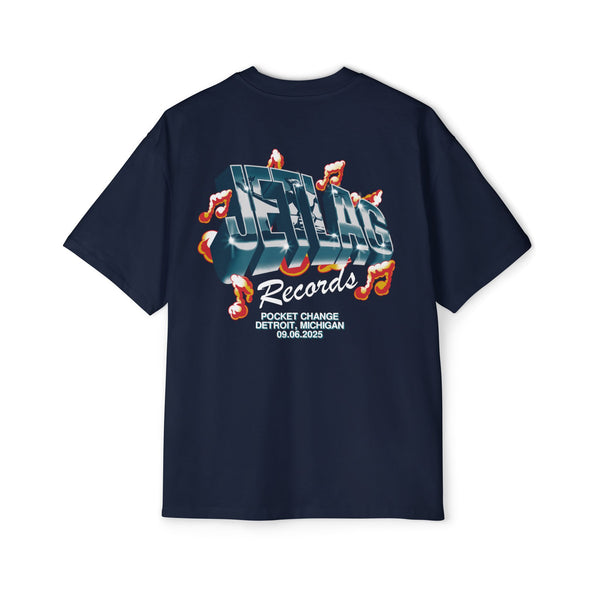 Jet Lag Detroit Oversized Tee