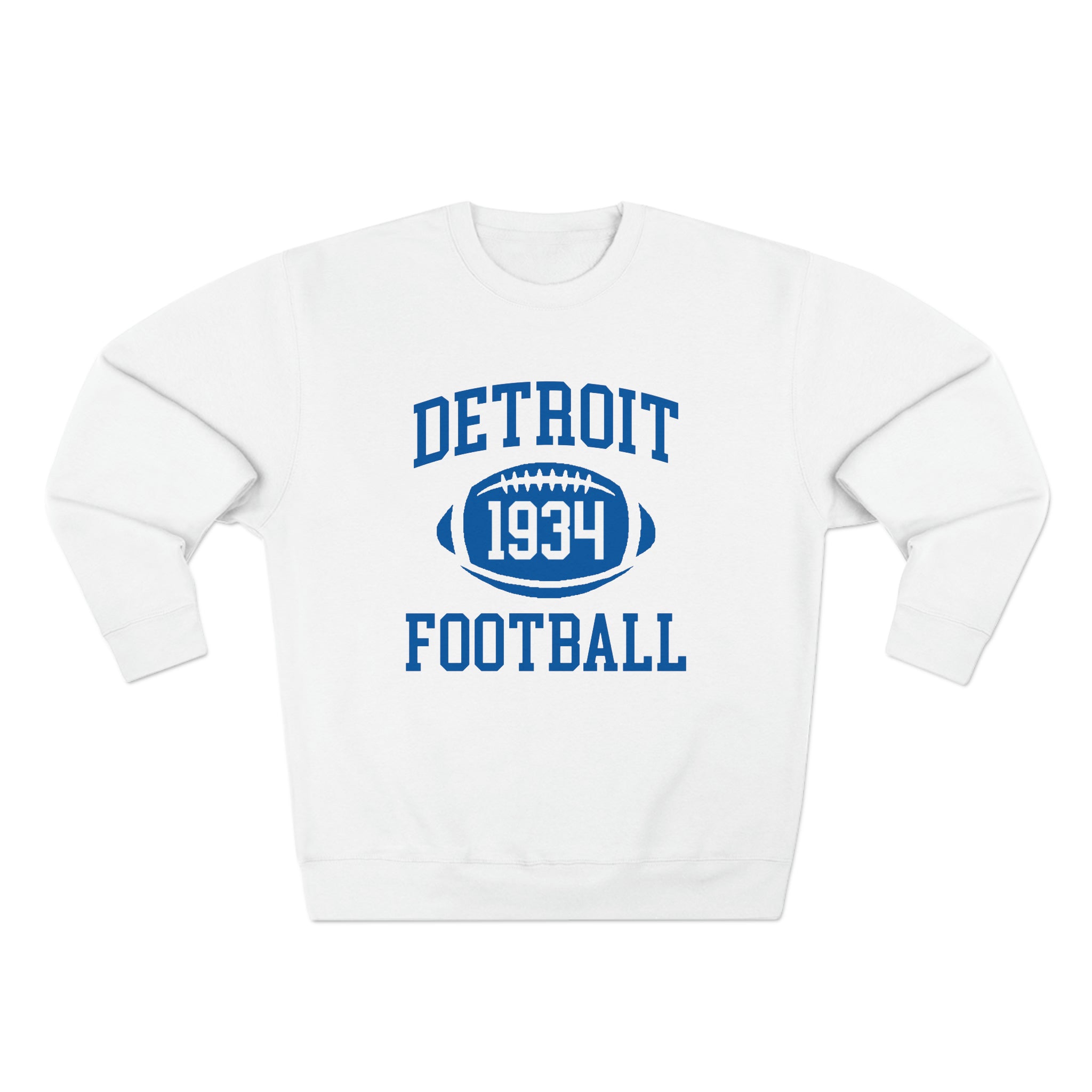 Vintage Detroit Football Crewneck