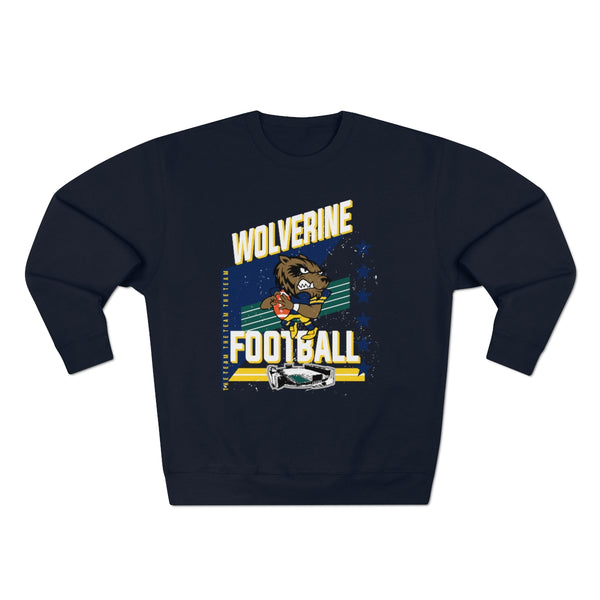 Wolverine Football Crewneck