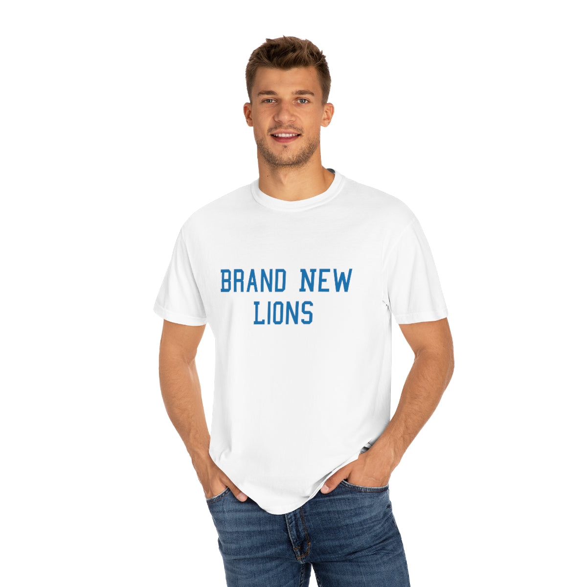 Printify Brand New Lions Tee White / S