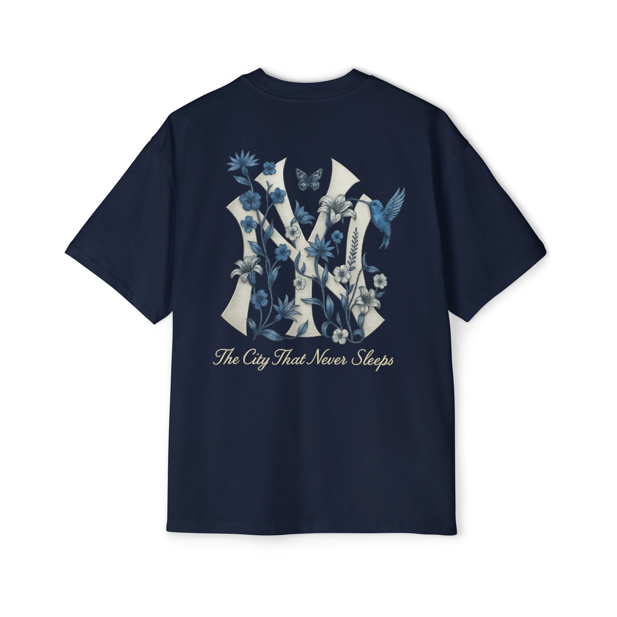 Yankees Flowers Oversized Tee