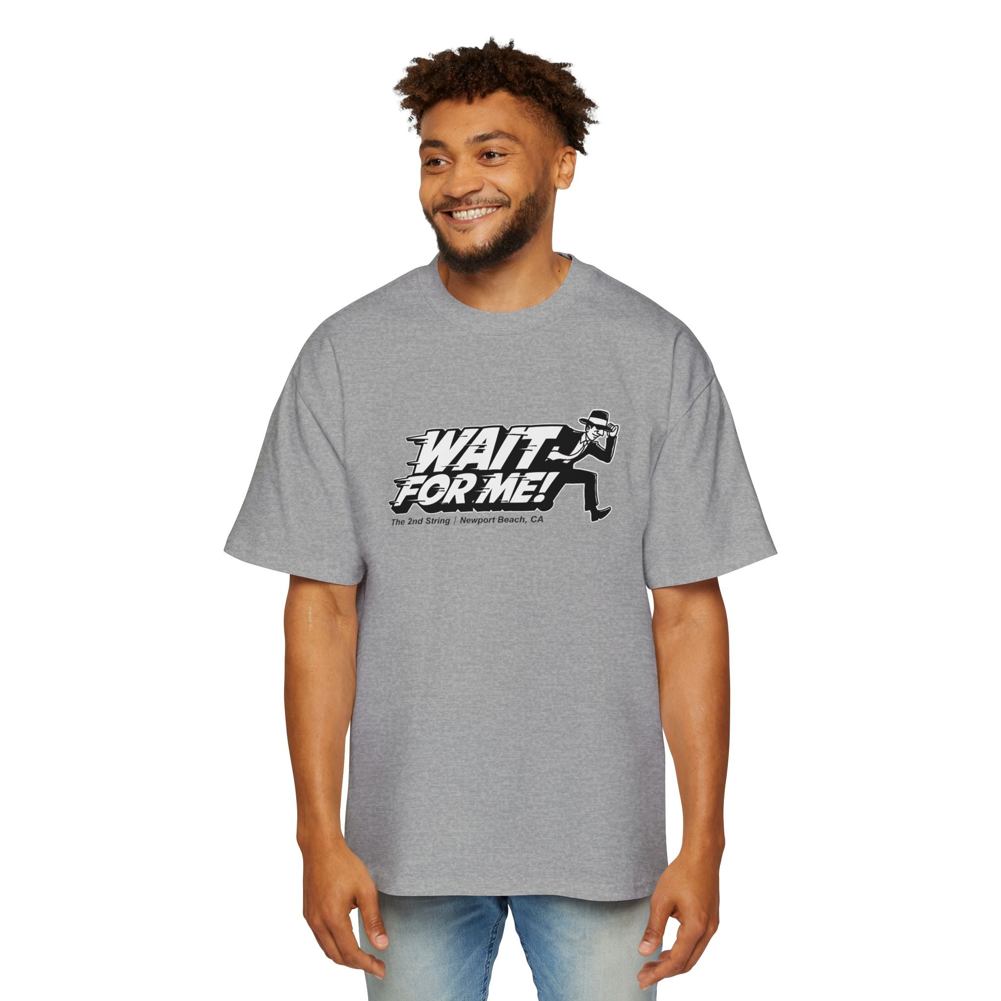 Wait For Me! Oversized Tee (1 sided) – The 2nd String