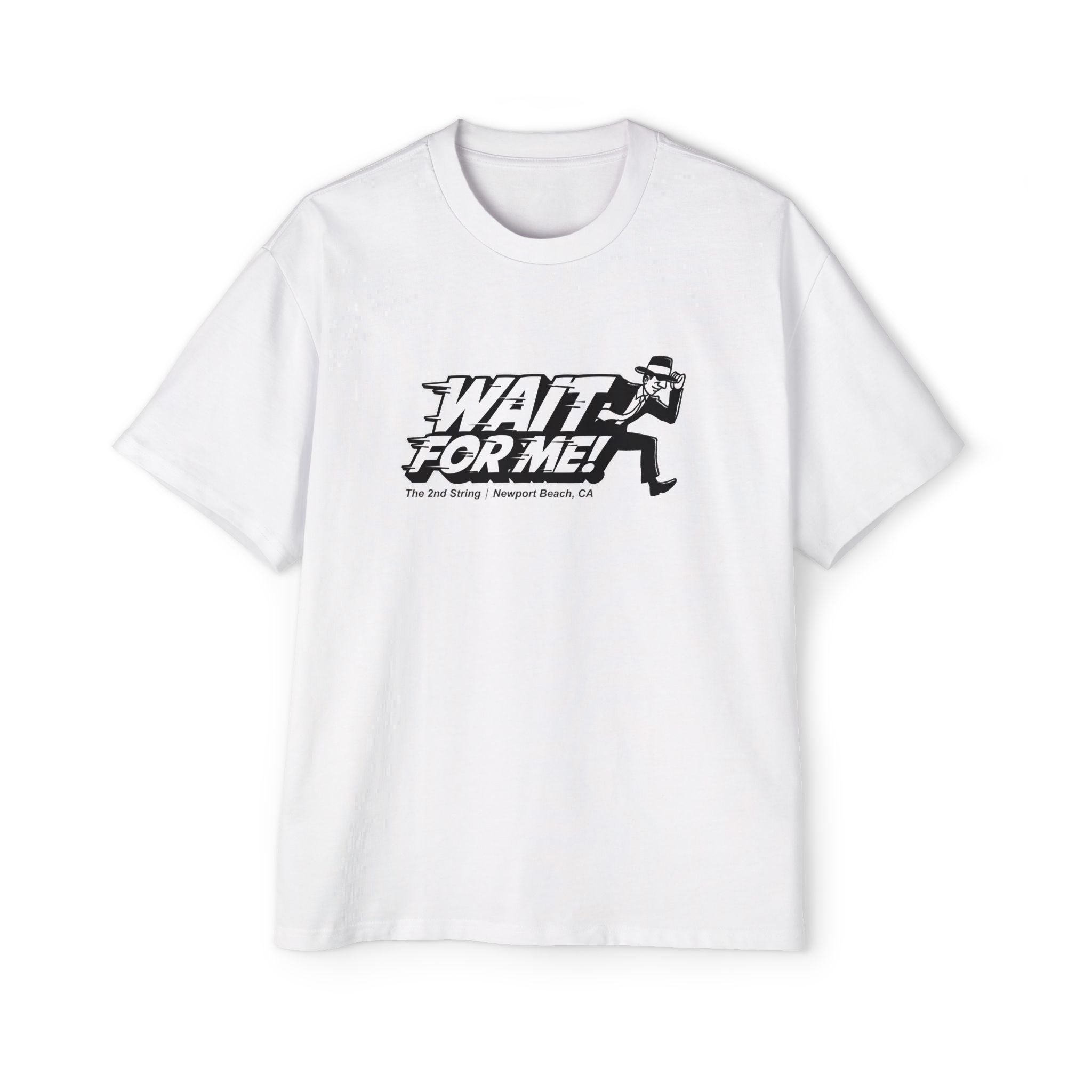 Wait For Me! Oversized Tee (1 sided) – The 2nd String