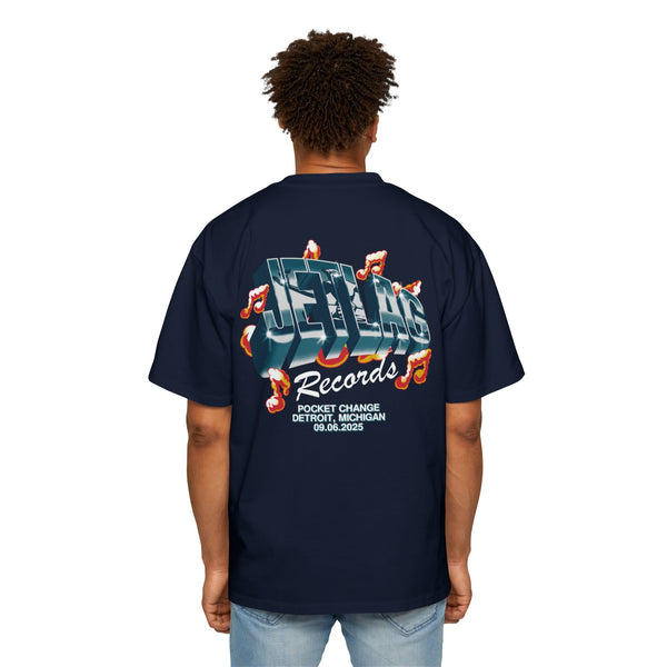 Jet Lag Detroit Oversized Tee