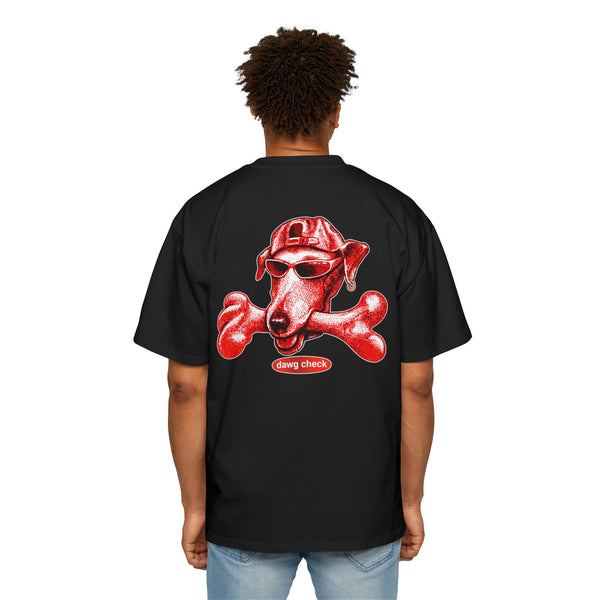 Dawg Check Oversized Tee Red