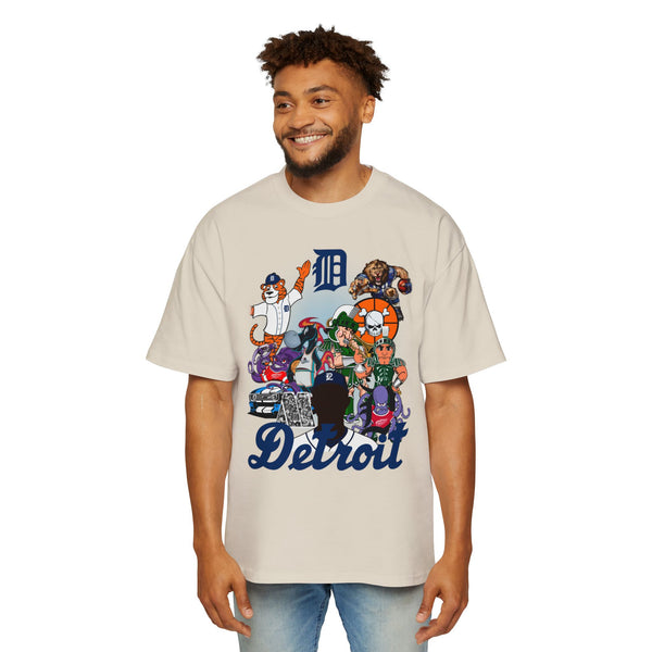 Detroit Mascots Tee Green