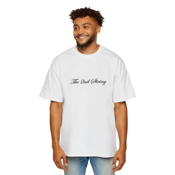 Old English Gears Silver Oversized Tee