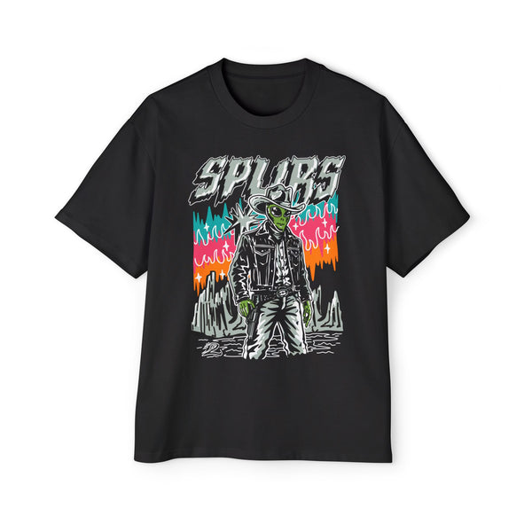 Alien of The Alamo (Front Print)