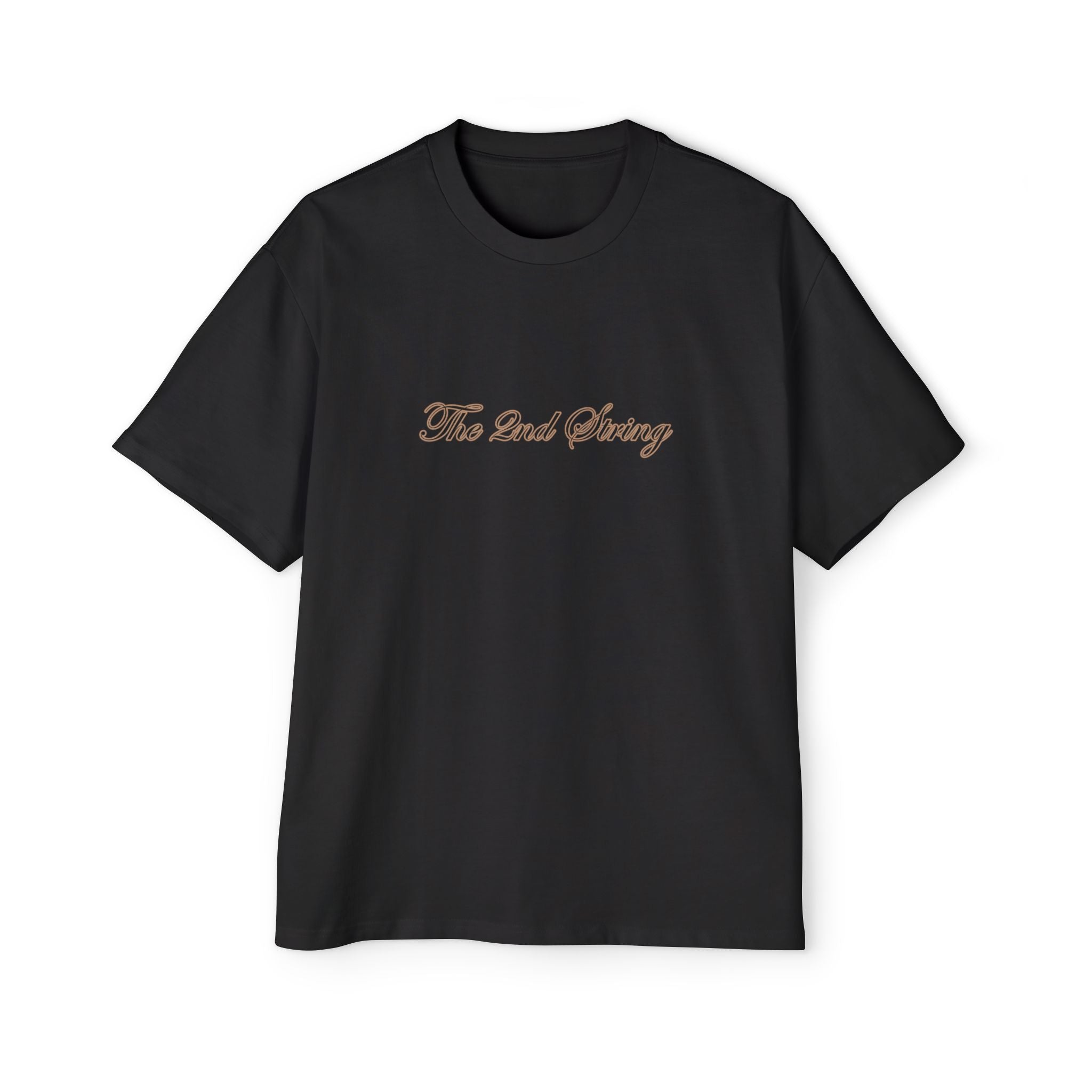 Old English Gears Bronze Oversized Tee