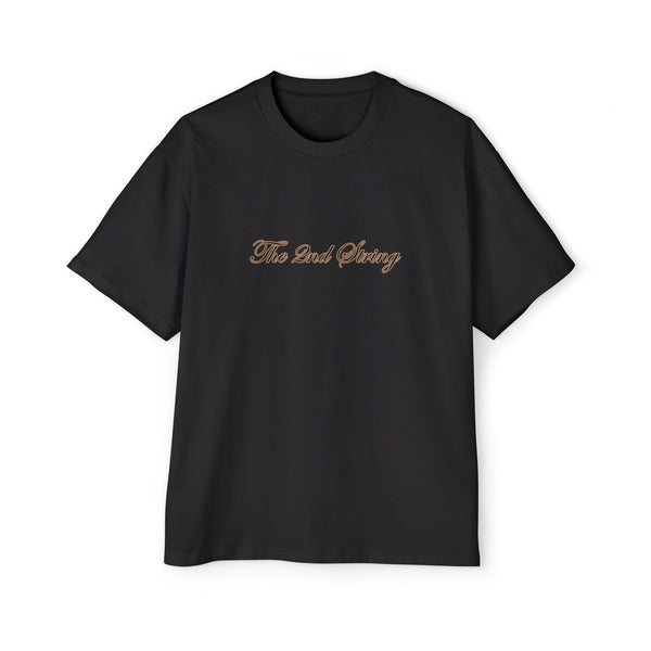 Old English Gears Bronze Oversized Tee