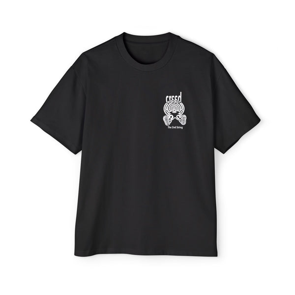 CRSSD Oversized Tee (White Graphic)