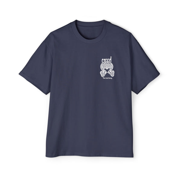 CRSSD Oversized Tee (White Graphic)
