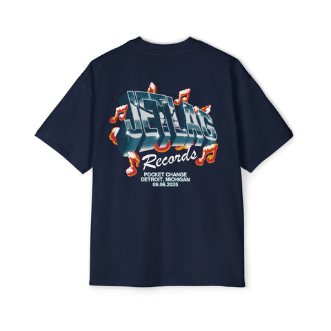 Jet Lag Detroit Oversized Tee