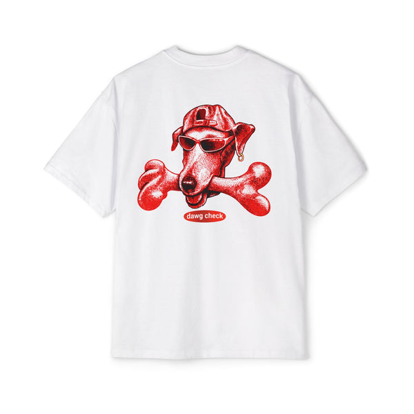 Dawg Check Oversized Tee Red