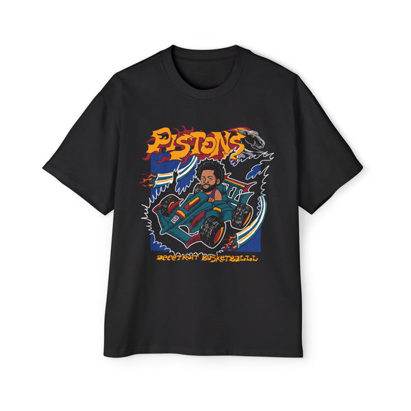Pistons Grand Prix Oversized Tee