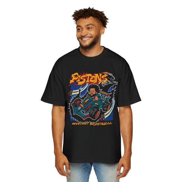 Pistons Grand Prix Oversized Tee