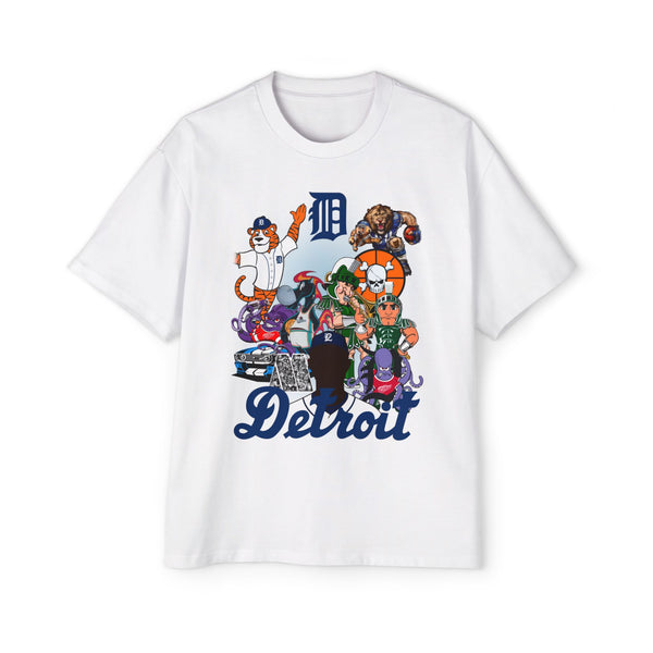 Detroit Mascots Tee Green