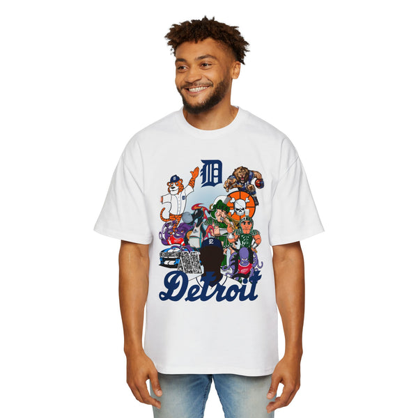 Detroit Mascots Tee Green