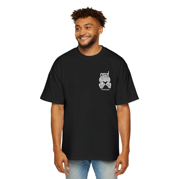 CRSSD Oversized Tee (White Graphic)
