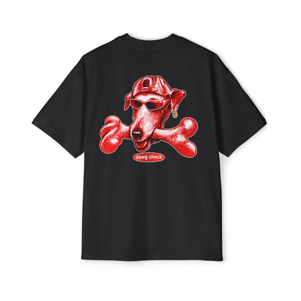Dawg Check Oversized Tee Red