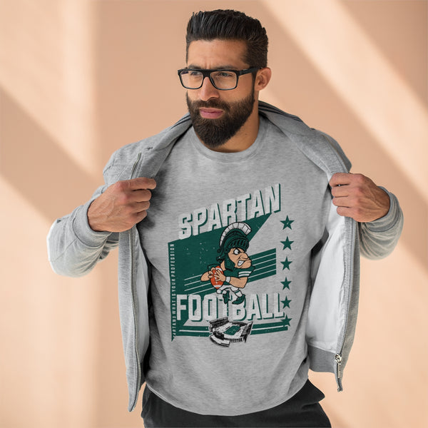 Spartan Football Vintage Crewneck